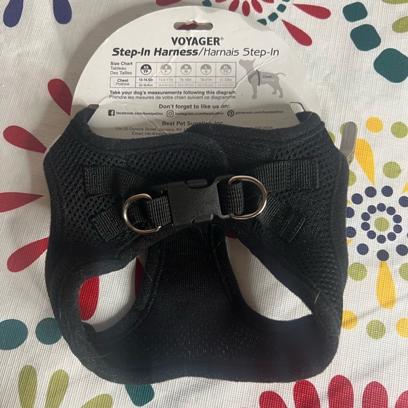 Voyager Black Step-In Harness XS - Picture 2 of 5